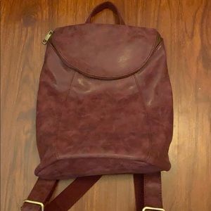 NWOT - Joy Susan Plum Distressed Alyssa Backpack